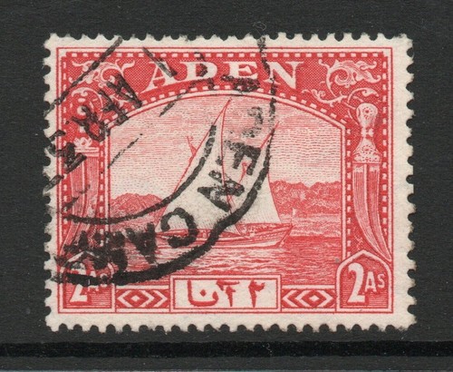 Aden 1937 dhows scarlet sg - aden,