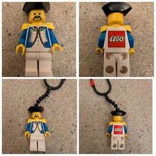 Lego Legoland vintage Imperial Soldier Governor Key Ring Minifigure
