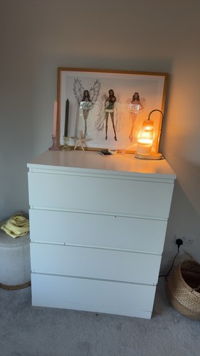 Ikea malm white - malm, drawer
