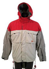 ICEPEAK Ski Jacket Grey/Red