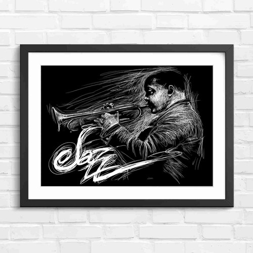Jazz musician trumpet - jazz,