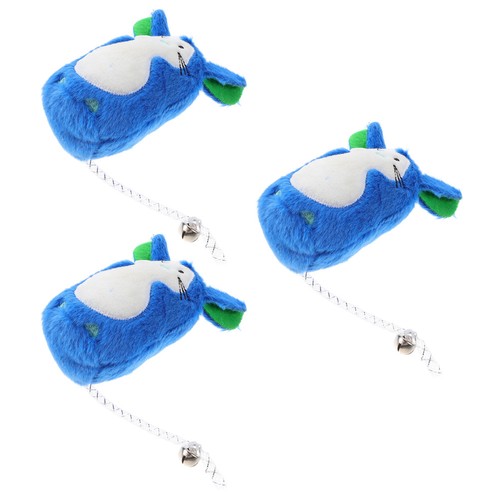 3pcs plush cartoon cat mouse - 3pcs,