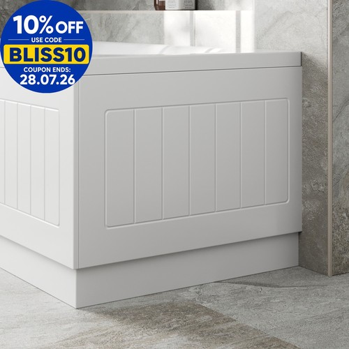 Bathroom 700mm end bath - bathroom,