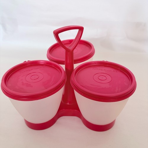Vintage tupperware 757 red - tupperware,
