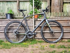 £549! CARBON SPECIALIZED SIRRUS DISC TIAGRA HYBRID ROAD FLAT BAR BIKE 59cm XL