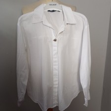 Zara White Shirt Women's