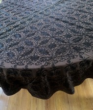 Handmade Embroidered Round