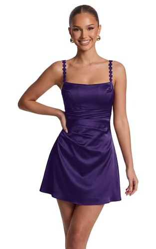 2026 satin short homecoming - satin,