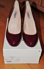 LK Bennett Shilo shoes in Bordeaux, Patent, size UK5.5,used a few hours indoor