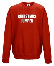 Christmas Jumper Sweater Funny Ironic Xmas Jumper Adults Teens Kids Sizes