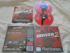 Driver 2 PS1 (COMPLETE) car black label Sony Playstation racing driving