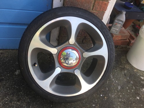Abarth alloy wheel in - alloy, wheel.