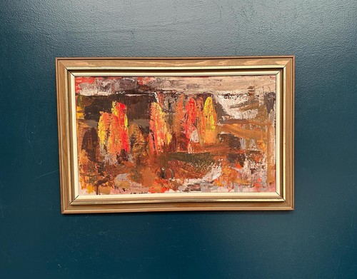 Swedish oil canvas - oil,