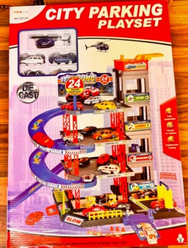 Multi level city parking - level,