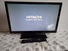 Hitachi 22HBD06UB 22" LCD Flat Screen TV HDMI with Remote (O479)