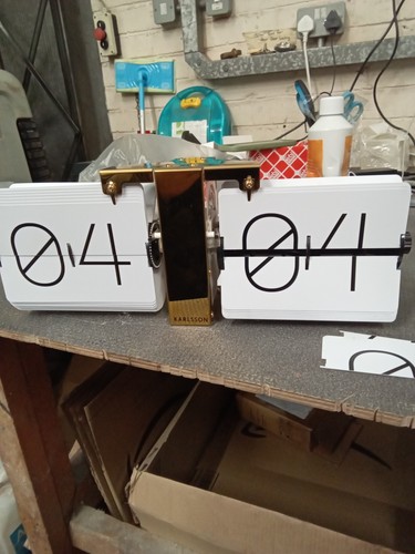 Karlsson flip clock - karlsson,