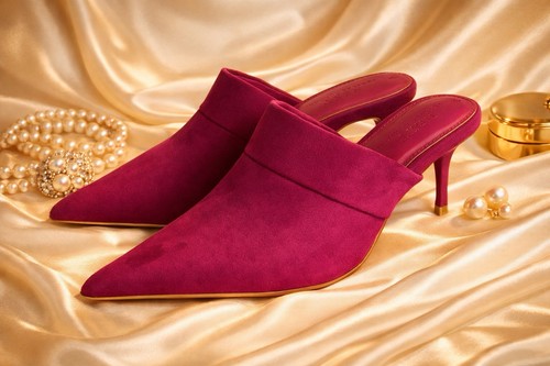 Next fuscia pink kitten heeled - next,
