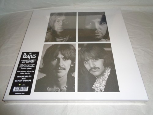 Beatles white album 50th - white,