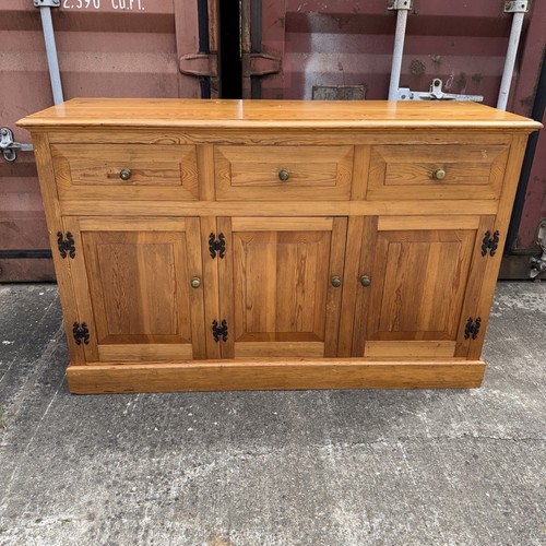 Vintage pine sideboard - vintage,