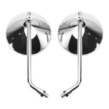 4" Round Chrome Classic Small