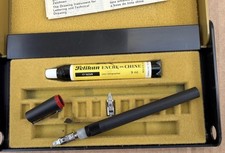 **COLLECTORS! **Rotring Graphos Lettering Set, Incomplete, has seen better days