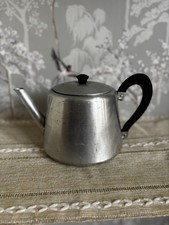SWAN Vintage Aluminium Teapot 4 Pint – Made in England – Mid-Century Kitchenware