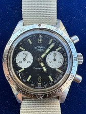 Vintage Rotary Aquaplunge Chronograph Men's Watch