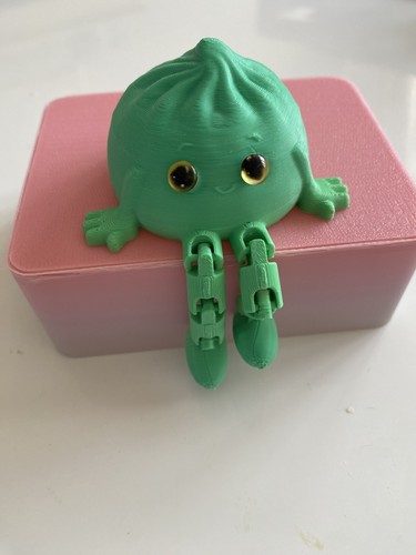 Printed green dumpling - 3d, deck