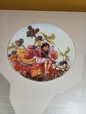 Wedgwood The Blackberry Fairy Cicely Mary Display Plate Vgc