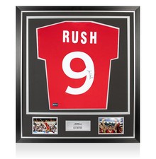 Ian Rush Back Signed Liverpool