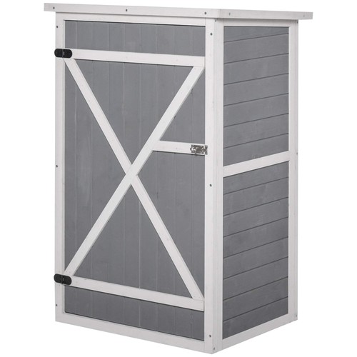 Outsunny wooden small shed - outsunny,