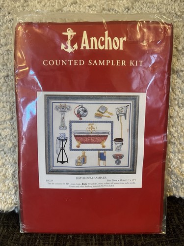 New anchor cross stitch - new!,