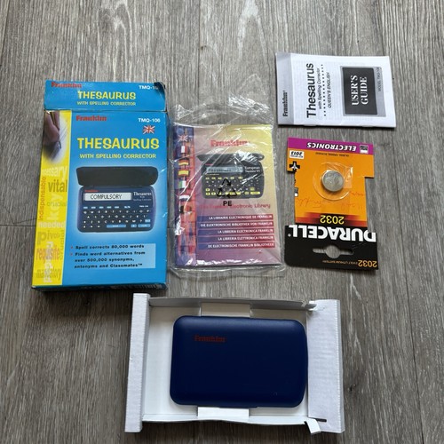 Franklin pocket thesaurus tpq - franklin,