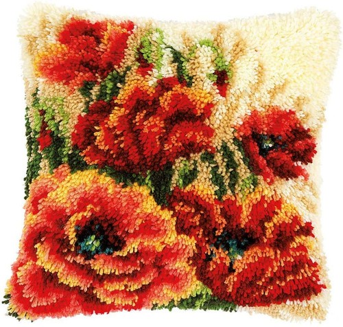 Poppy bouquet latch - latch, hook
