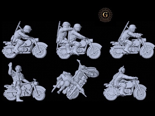 Wwii german wehrmacht 6x - wwii,