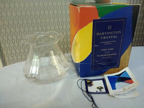 Vintage dartington vase - dartington,
