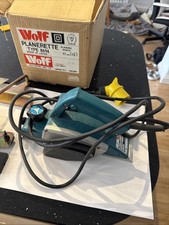 Vintage wolf electric - electric, planer