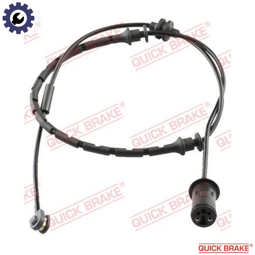 Warning contact brake pad wear - brake,