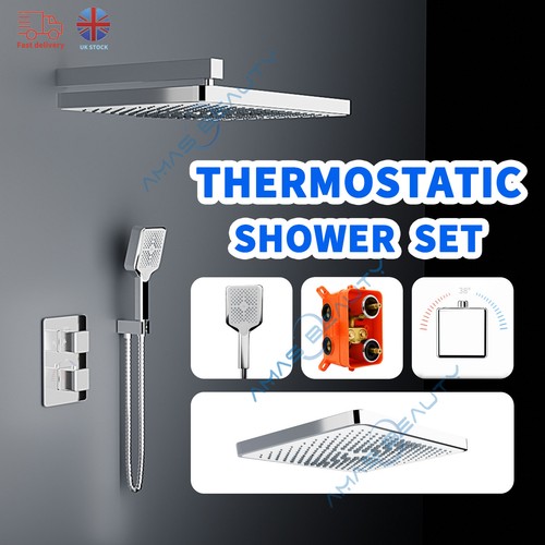 Concealed thermostatic shower - thermostatic,