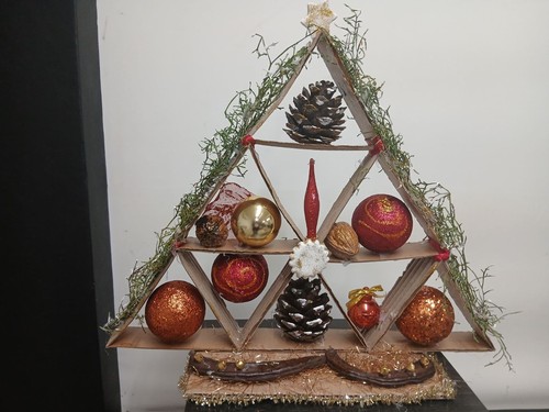 Handmade christmas tree - christmas, decor