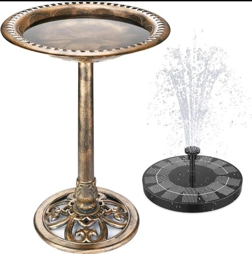 Garden bird bath pedestal - 28",