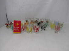 Vintage Shot Glasses French Italian & Unmarked    MA17
