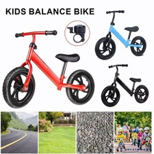 12" Kids Balance Bike Walking Running Training Bicycle For 2-6 Years Children UK