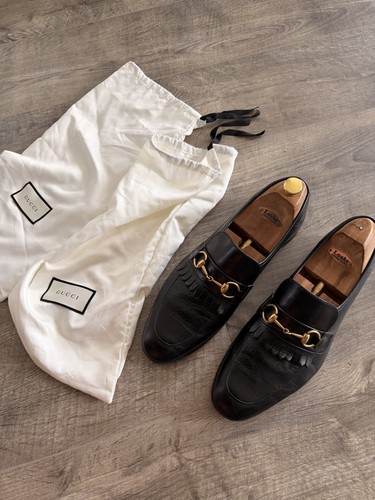 Gucci horsebit loafers black - horsebit,