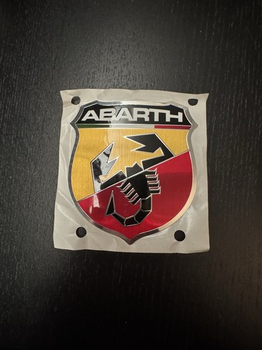 Abarth 500 front grille badge - grille,