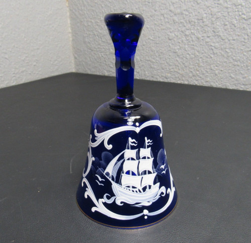 Vtg mary gregory style cobalt - style,