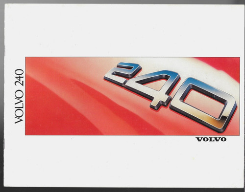 Volvo 240 series 1987 - volvo, 240-series