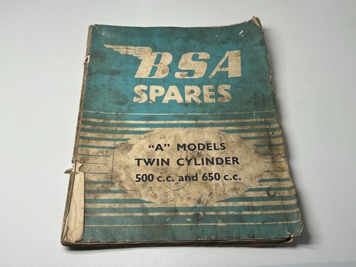 Bsa models twin cylinder - bsa,