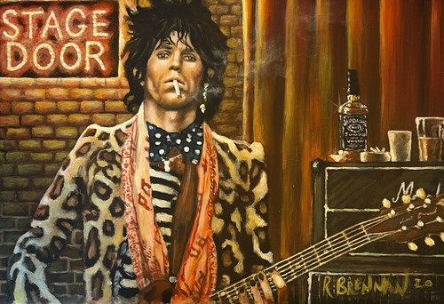 Keef original acrylic - 'keef',