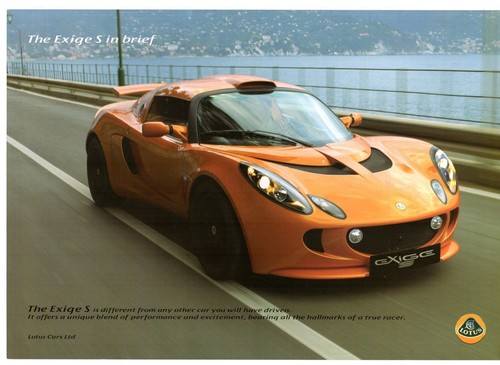 Lotus exige 2008 - 2008-2009, uk